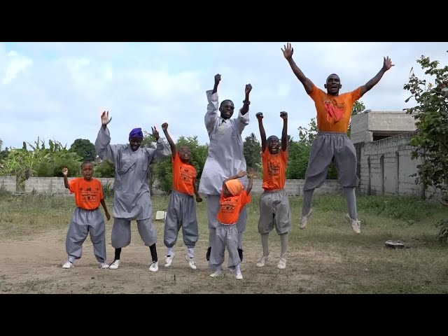 ⁣Tanzanian Kung Fu teacher spreads Chinese martial arts among youngsters