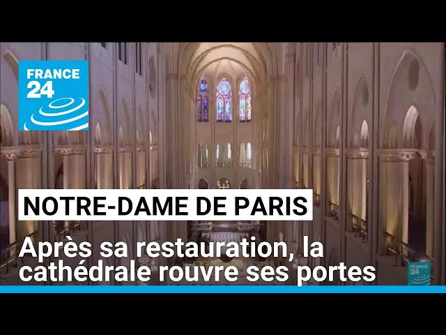 ⁣Notre-Dame de Paris : après sa restauration, la cathédrale rouvre ses portes • FRANCE 24