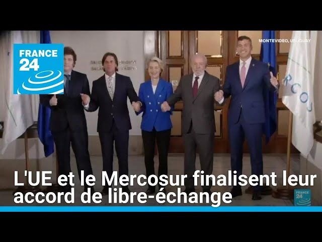 ⁣L'UE et le Mercosur finalisent leur accord de libre-échange • FRANCE 24