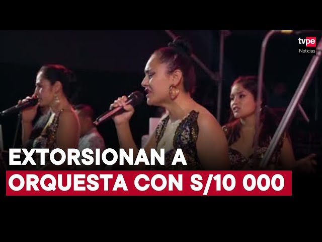 ⁣Chiclayo: integrantes de la orquesta Hermanos Guerrero denuncian extorsión