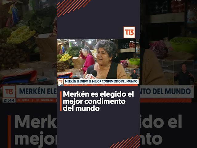 ⁣Merkén es elegido el mejor condimento del mundo