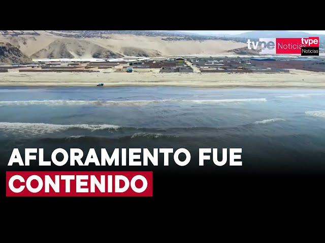 ⁣Repsol reporta afloramiento de hidrocarburo en Refinería La Pampilla de Ventanilla