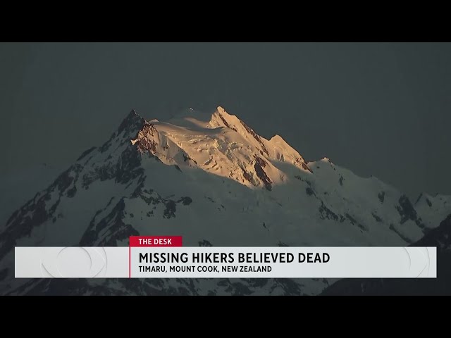 ⁣Colorado man among hikers believed dead in New Zealand