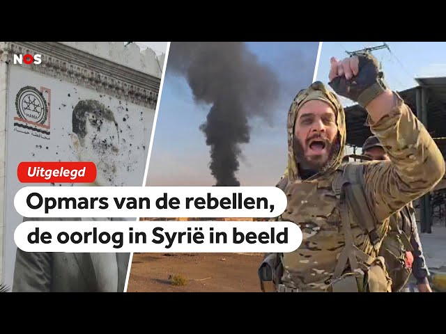 ⁣Zo hebben de rebellen in Syrië in korte tijd veel terrein veroverd