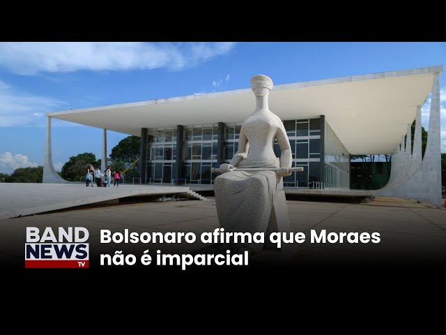 ⁣STF julga recursos de Bolsonaro contra Moraes | BandNewsTV