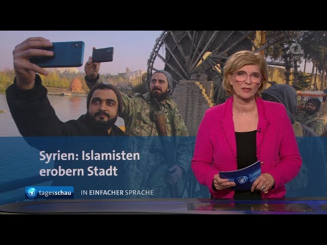 ⁣tagesschau in Einfacher Sprache 19:00 Uhr, 06.12.2024