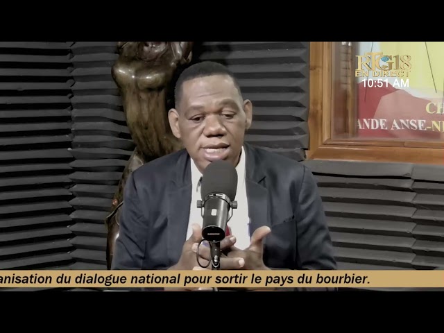 ⁣Responsab "Réseau Jeunes Leaders Haïtiens" mande gwoup nèg ame yo pou fonw kanpe pou peryò