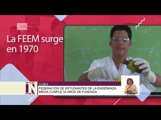 ⁣Cuba: Federación de Estudiantes de la Enseñanza Media