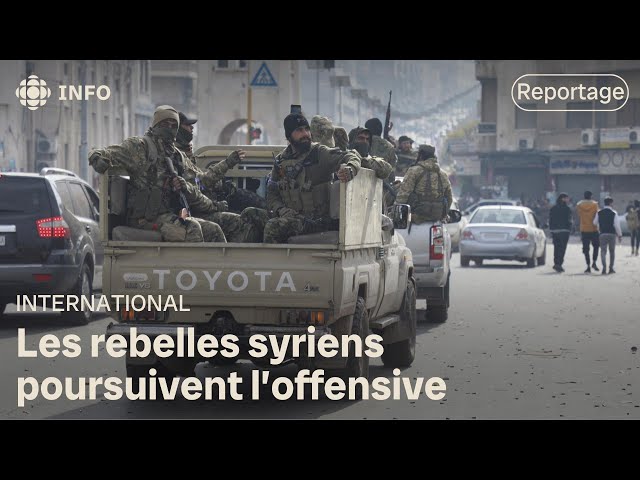 ⁣Syrie : les rebelles aux portes de Homs