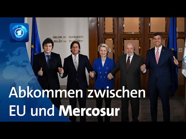 ⁣EU und Mercosur einigen sich auf Freihandelsabkommen