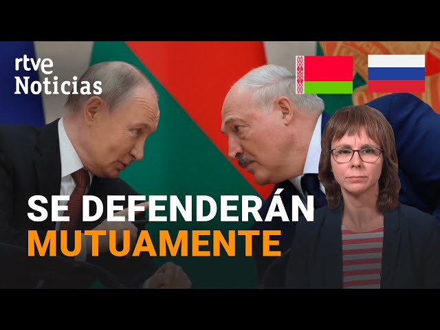 ⁣RUSIA - BIELORRUSIA: PUTIN y LUKASHENKO firman un ACUERDO de GARANTÍAS de SEGURIDAD | RTVE Noticias