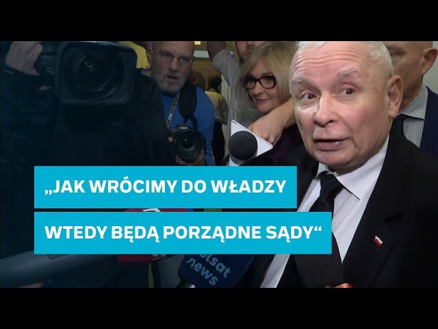 ⁣Sejm podjął decyzję o uchyleniu immunitetu. Kaczyński komentuje: Czekają go gorsze kary