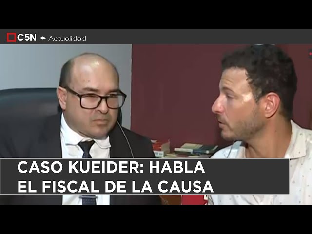 ⁣CASO KUEIDER: HABLA ALCIDES GONZÁLEZ, FISCAL de la CAUSA