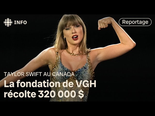 Les organismes de charité bénéficient du passage de Taylor Swift