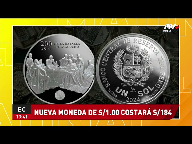 ⁣BCR lanza moneda conmemorativa por el bicentenario de la Batalla de Ayacucho