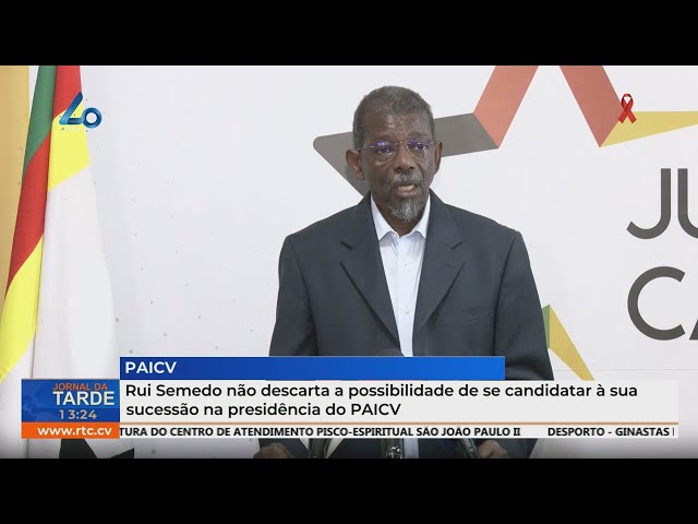 ⁣Rui Semedo não descarta a possibilidade de se candidatar à sua sucessão na presidência do PAICV