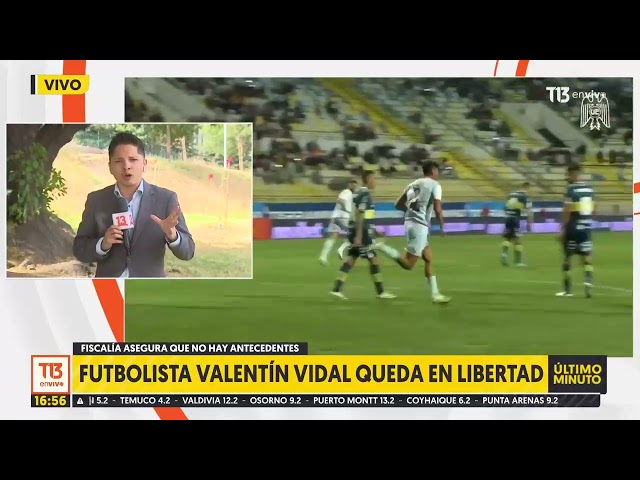 ⁣Valentín Vidal, futbolista de Unión Española, quedó libre tras acusación de presunta violación