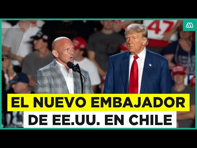 ⁣Trump designa a nuevo embajador en Chile: Fue clave en seguridad fronteriza en EEUU