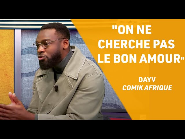 ⁣"Les réseaux sociaux c'est beau mais ça reste superficielle" Dayv dans Comik Afrique