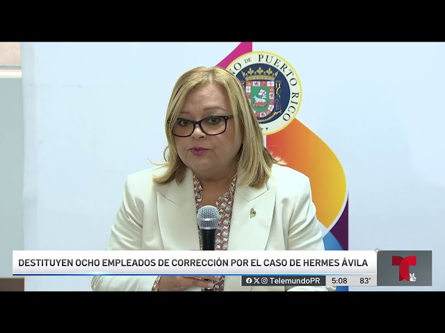 ⁣Despiden a empleados de Corrección por el caso de Hermes Ávila