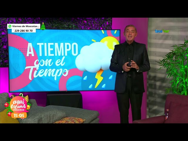 ⁣#Atiempoconeltiempo con Ramiro Gómez y las condiciones climatológicas para el fin de semana.