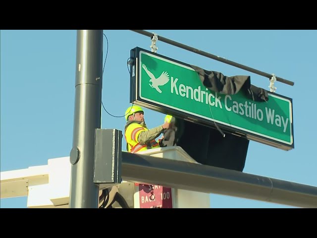 ⁣Gov. Polis attends resigning of Highlands Ranch intersection in honor of Kendrick Castillo