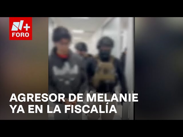 ⁣Agresor de Melanie, Christian ‘N’, es trasladado a la Fiscalía en Nuevo León - Noticias MX