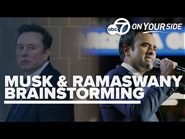 ⁣GOP hosts Musk and Ramaswamy to brainstorm leaner government under Trump administration