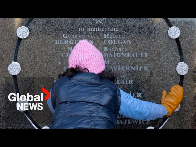 ⁣Polytechnique massacre: Montreal marks 35th anniversary of anti-feminist mass killing