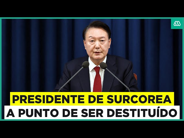 ⁣Corea del Sur: Presidente a punto de ser destituido tras perder apoyo de su partido