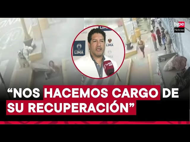 ⁣Municipalidad de Lima brinda apoyo a mujer herida por explosión de buzón eléctrico en Comas