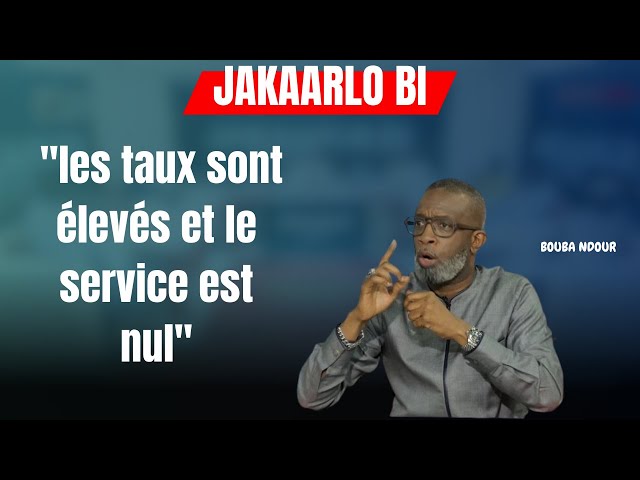 ⁣Les sénégalais et la banque, Bouba NDOUR "les taux sont élevés et le service est nul"