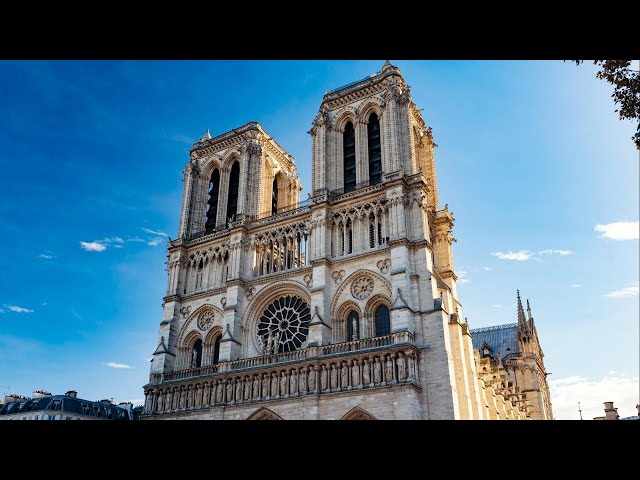 ⁣Paris' Notre Dame Cathedral is reopening after devastating 2019 fire