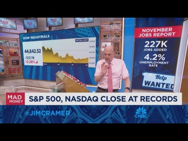 ⁣Jobs report doesn't do much to change Fed's 'rate cut calculus', says Jim Cramer