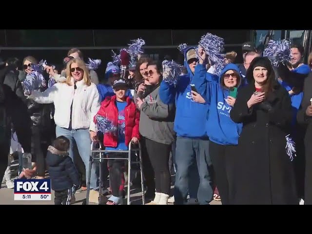 ⁣SMU gets sendoff before facing Clemson in ACC Championship game