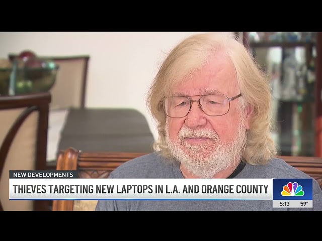 ⁣Thieves use fake ID's, QR codes to steal new laptops in LA and Orange County