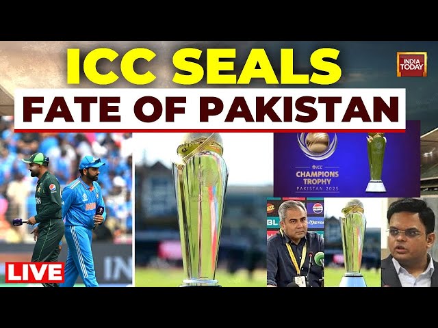 ⁣Champions Trophy 2024: Setback For Pakistan? Hybrid Model Confirmed | ICC’s Plan Until 2027 | LIVE