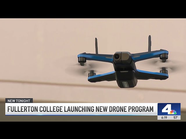 ⁣Fullerton College to offer unique drone bachelor's degree in 2026