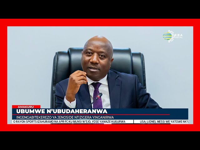 ⁣Ingengabitekerezo ya Jenoside ntizihanganirwa - Minisitiri w'Intebe Dr Ngirente