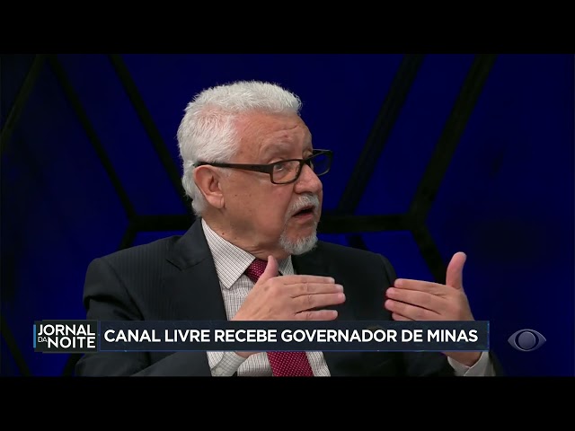 ⁣Canal Livre recebe governador de Minas Gerais neste domingo (8)