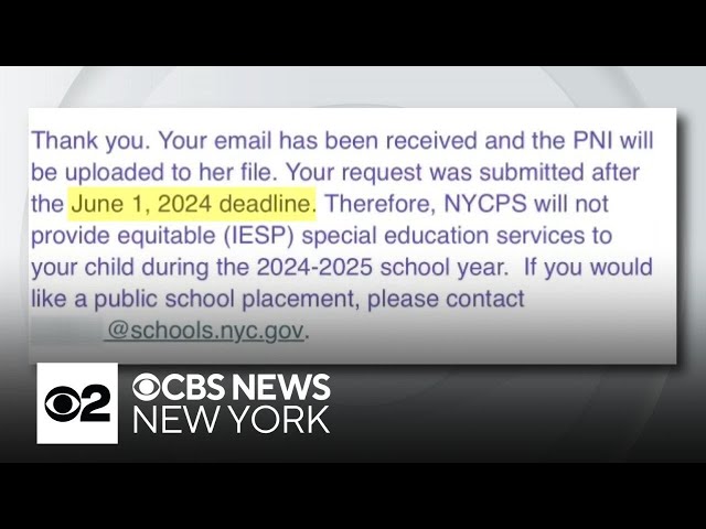 ⁣NYC DOE to allow private school students to resume special education services