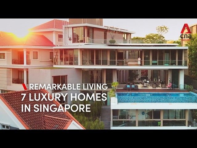 ⁣7 luxury homes in Singapore | Remarkable Living