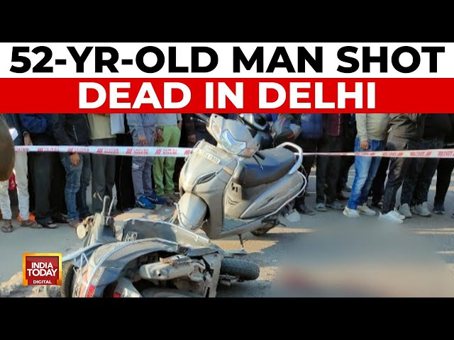 ⁣Firing In Delhi's Shahdara Area | 52-Yr-Old Business Man Shot Dead During Morning Walk | India 