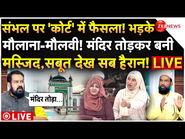 ⁣Big Decision On Sambhal Mosque LIVE: संभल पर 'कोर्ट' में फैसला! मंदिर तोड़कर बनी मस्जिद | 