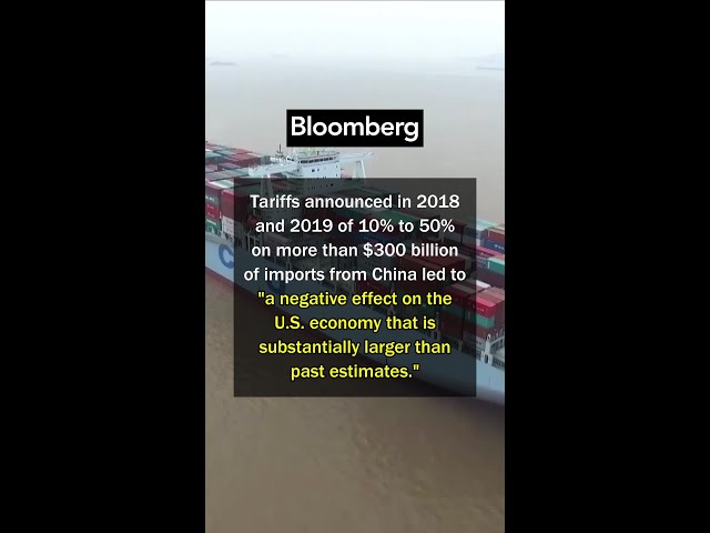 ⁣Past Trump tariffs hurt U.S. economy, stocks: New York Fed