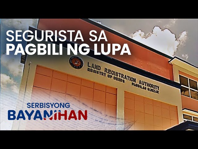 ⁣Pwede bang i-check ang registry ng bibilhing lupa?