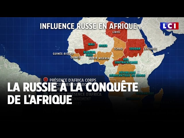 ⁣La Russie à la conquête de l'Afrique｜LCI