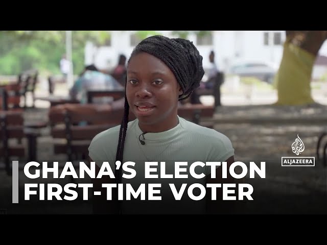 ⁣First-time voter shares her apprehension about Ghana’s election