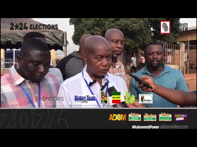 ⁣Stephen NTIM ( NPP NATIONAL CHAIRMAN after voting 