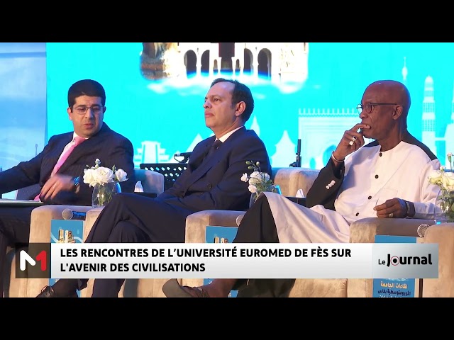 ⁣Les rencontres de l´université Euromed de Fès sur l´avenir des civilisations